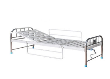 Sola cama de hospital manual inestable desmontable sobre la protección del cargamento con la manija