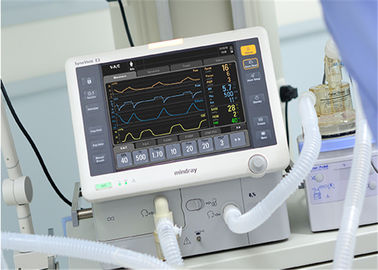 Máquina blanca del oxígeno del ventilador, 0,1 – máquina médica del ventilador 12sportable