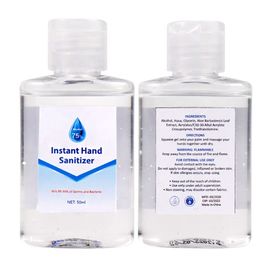 Agua que sostiene el desinfectante antimicrobiano de la mano, gel sin agua de la mano del bolsillo