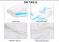 Color blanco resistente disponible modificado para requisitos particulares de agua del traje protector del tamaño