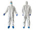 Protección disponible de una pieza Xs del virus de la prenda impermeable del traje protector - tamaño de Xxl