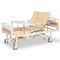 Cama de hospital manual ajustable de cuidado detrás que aumenta camas del estilo del hospital